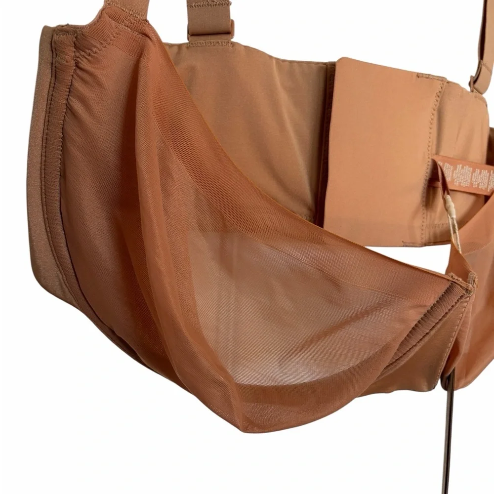 SKIMS No Show Molded Unlined Balconette Bra – Ochre – NWT – 36DDD - Picture 2 of 7